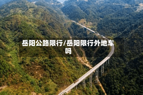 岳阳公路限行/岳阳限行外地车吗