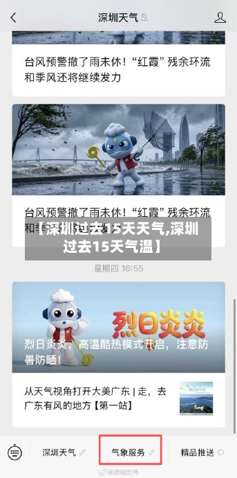 【深圳过去15天天气,深圳过去15天气温】