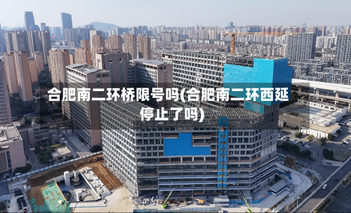 合肥南二环桥限号吗(合肥南二环西延停止了吗)